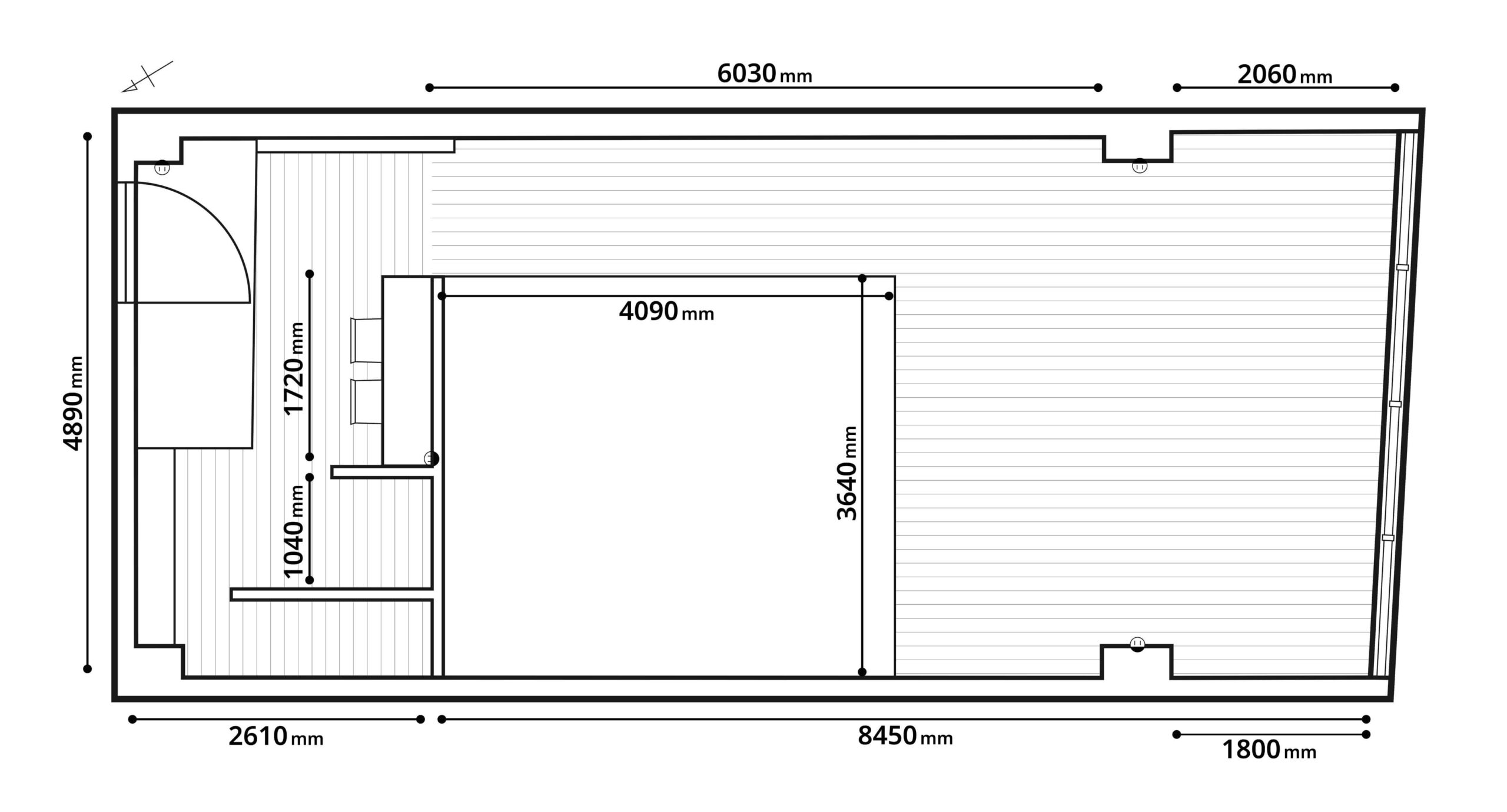 STUDIO 1616(イロイロ)横浜店の図面2