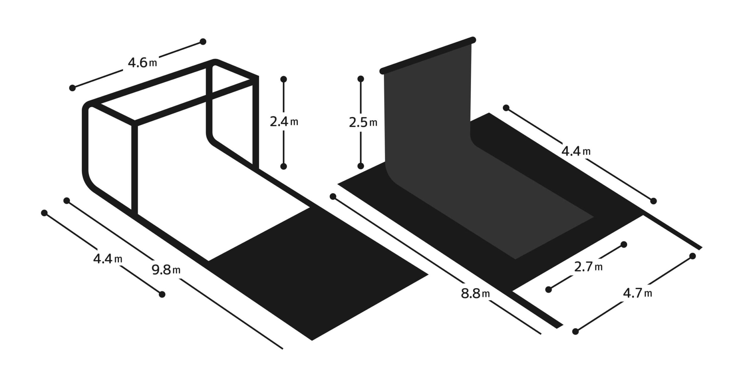 STUDIO 4696(シロクロ)池袋店の図面2