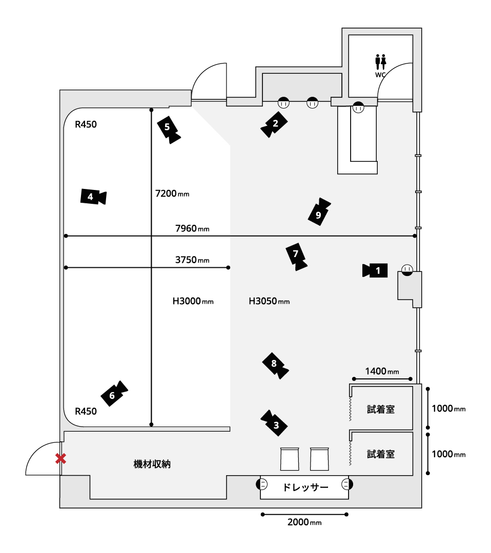 STUDIO Plus YOYOGIの図面1